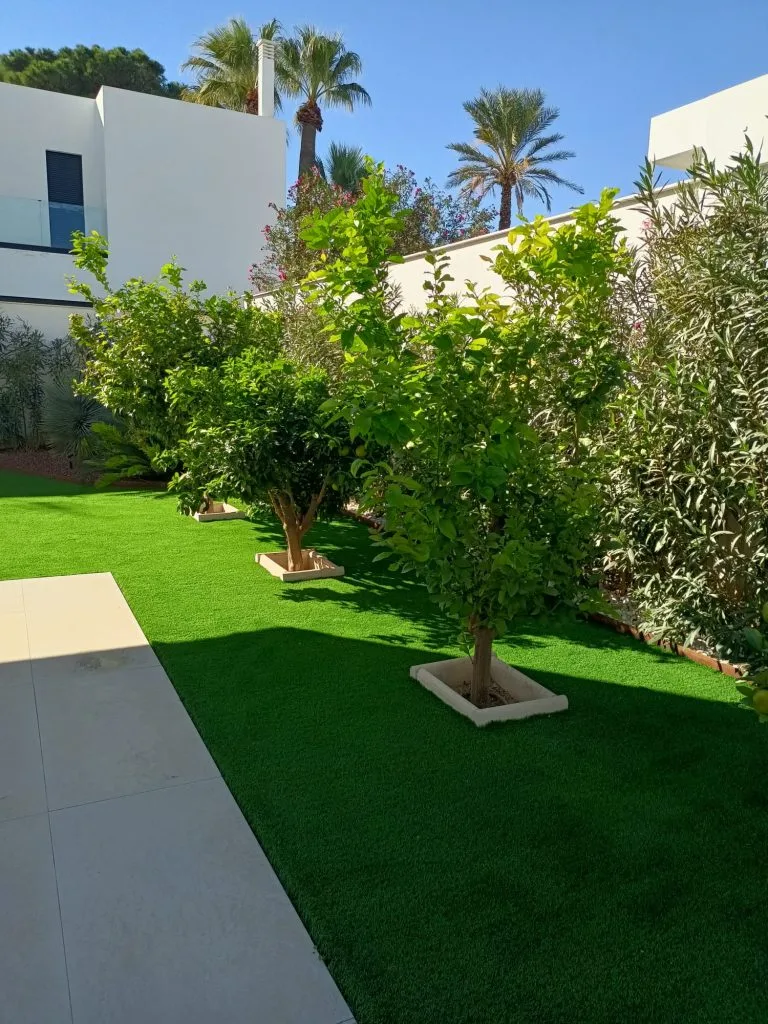mantenimiento de jardín de urbanización en Alicante